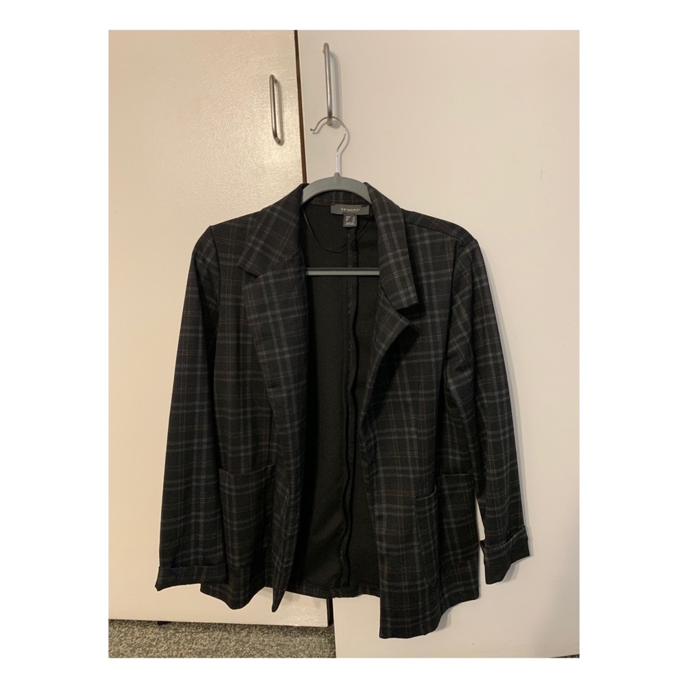 Plaid Blazer